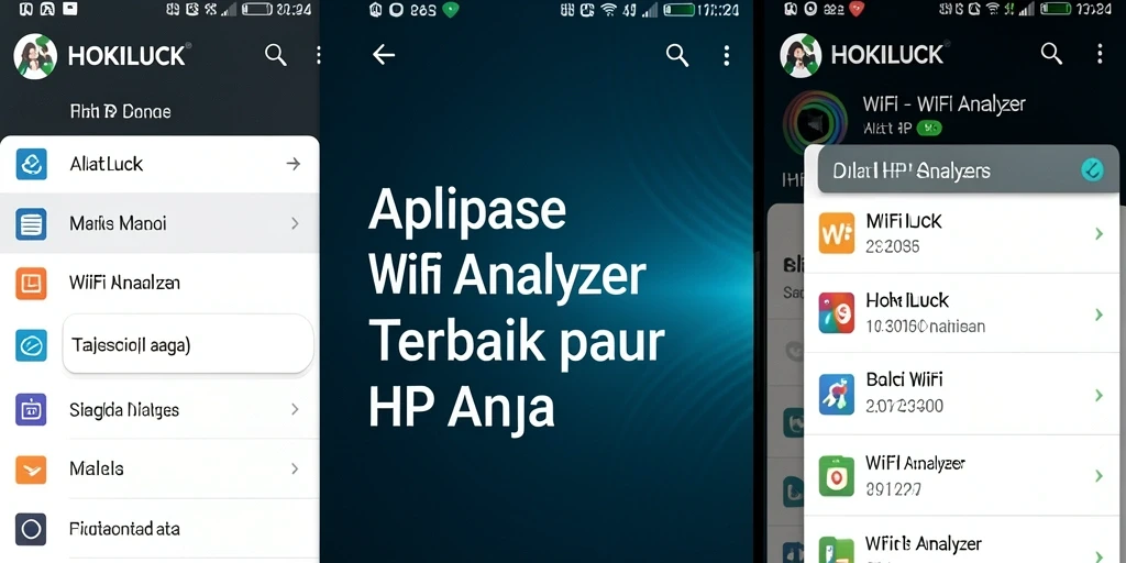 Tampilan antarmuka HOKILUCK yang user-friendly dan informatif.